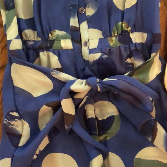 Leifsdotter Silk Blue Dress - Picture 2 of 4
